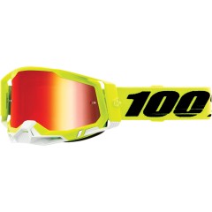 100% RACECRAFT 2 YELLOW ZATEMNJENA MOTOKROS OČALA